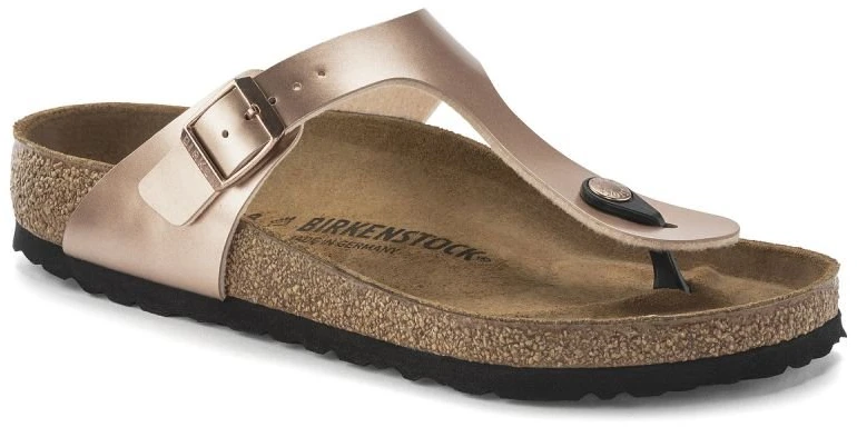 Moteriškos šlepetės per pirštą su sagtimi Birkenstock Gizeh