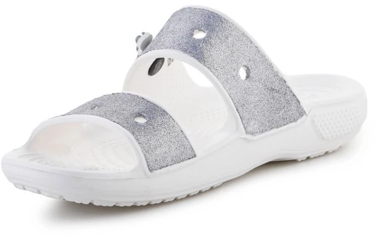 Moteriškos šlepetės su blizgučiais Crocs Classic Croc Glitter II