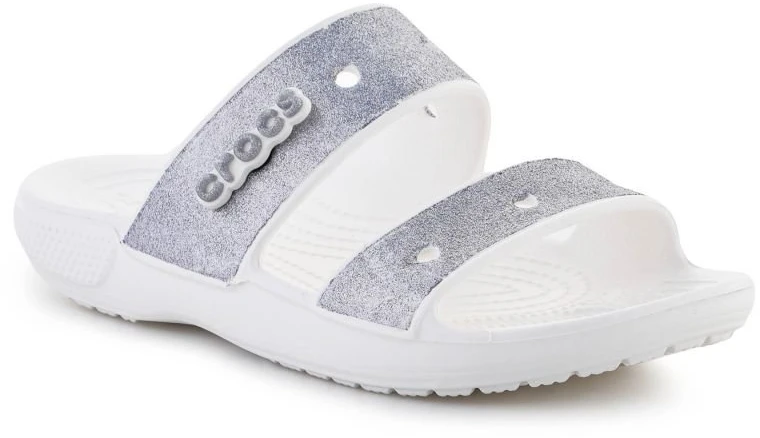 Moteriškos šlepetės su blizgučiais Crocs Classic Croc Glitter II