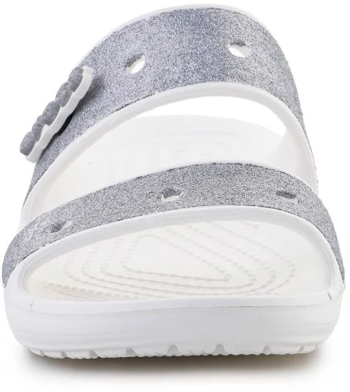 Moteriškos šlepetės su blizgučiais Crocs Classic Croc Glitter II