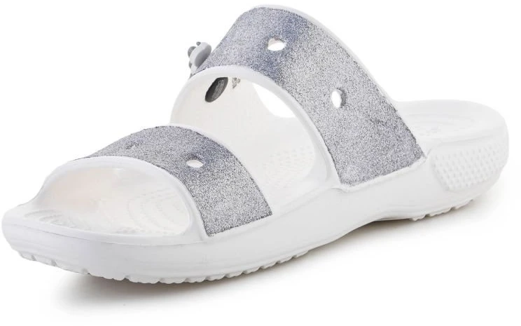 Moteriškos šlepetės su blizgučiais Crocs Classic Croc Glitter II