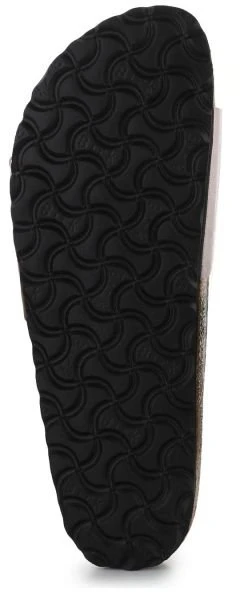 Moteriškos šlepetės su dirželiu Birkenstock Madrid, rudos ir smėlio