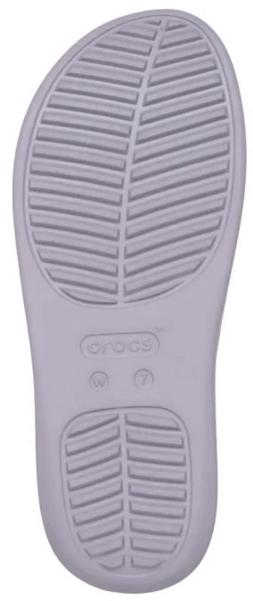 Moteriškos šlepetės su juostelėmis Crocs Getaway Strappy, violetinės