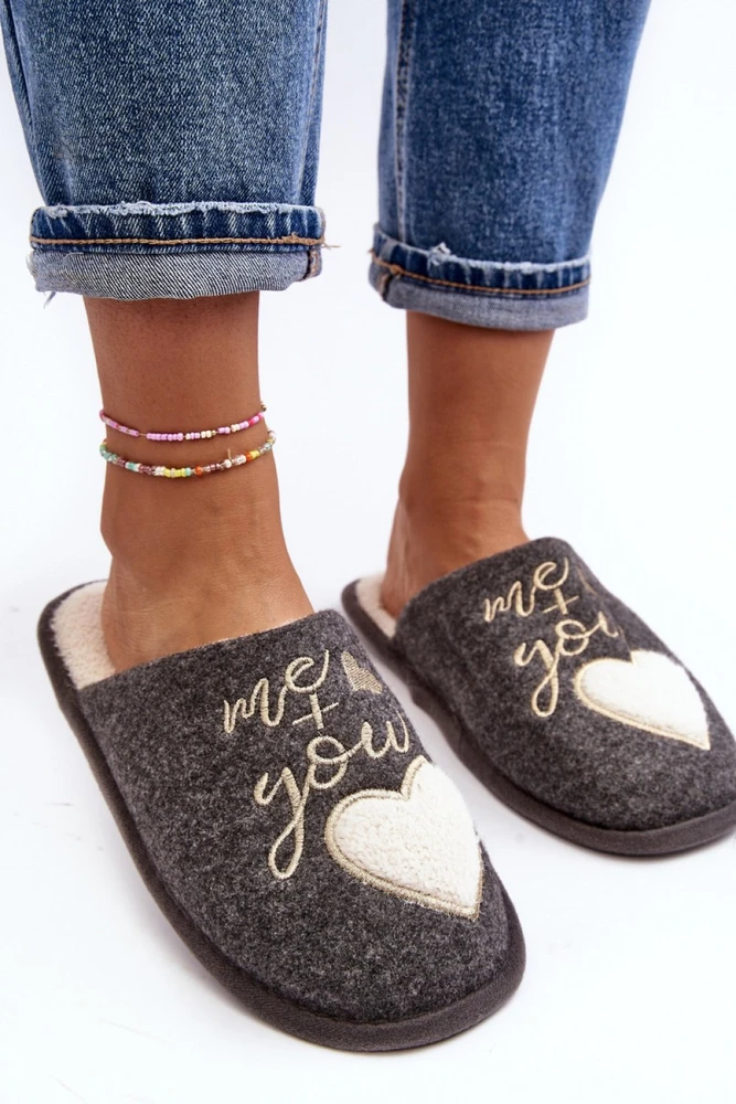 Moteriškos šlepetės su pašiltinimu Step in style