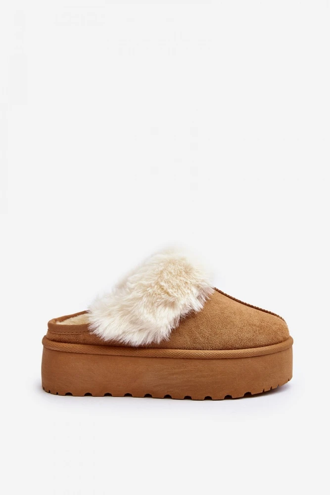 Moteriškos šlepetės su pašiltinimu Step in style