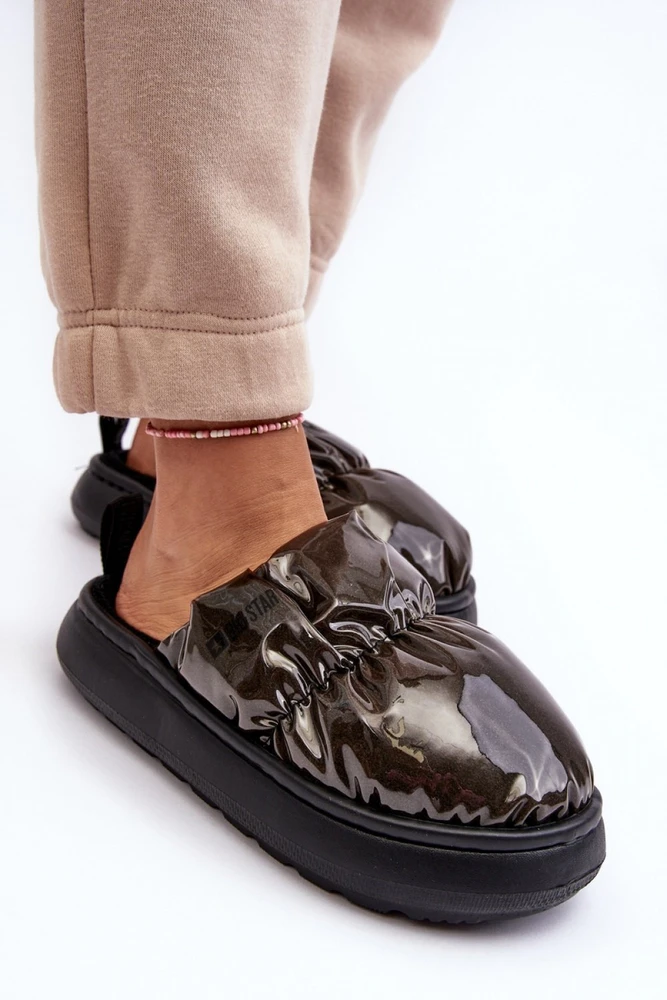 Moteriškos šlepetės su pašiltinimu Step in style