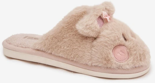 Moteriškos šlepetės su zuikio dekoru Step in style