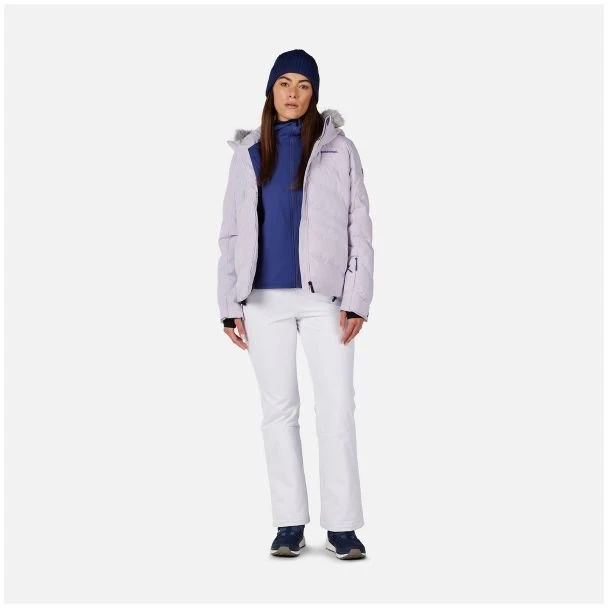 Moteriškos slidinėjimo kelnės Rossignol Ski Softshell, baltos