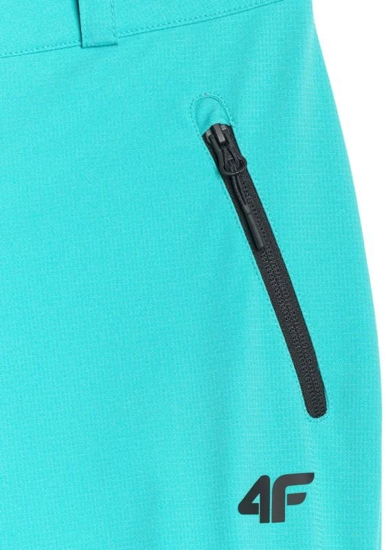 Moteriškos softshell kelnės 4F FNK F0988, turkio žydros