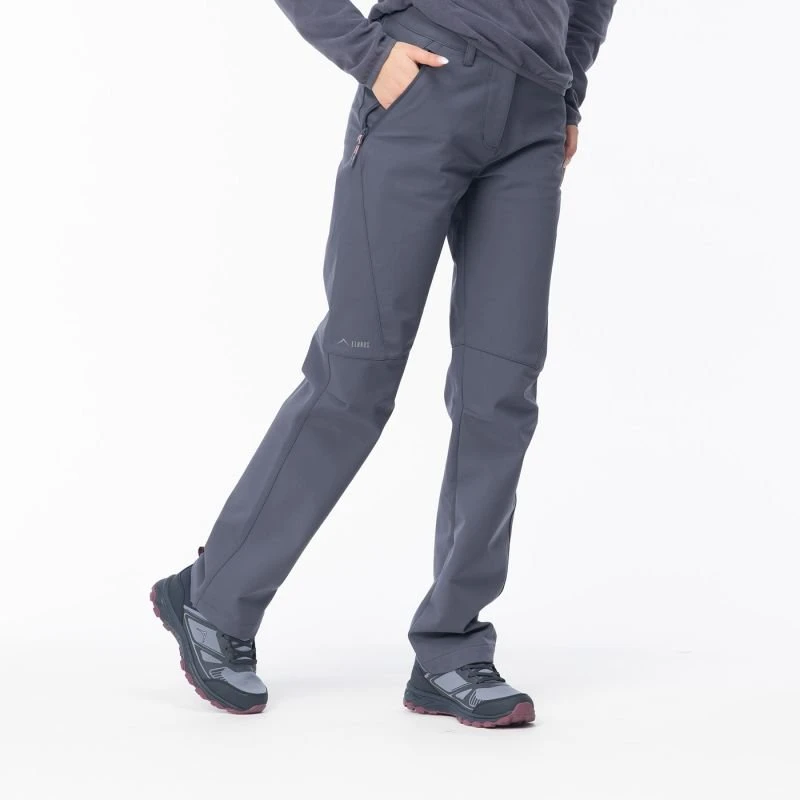 Moteriškos softshell kelnės Elbrus Magnus, pilkos
