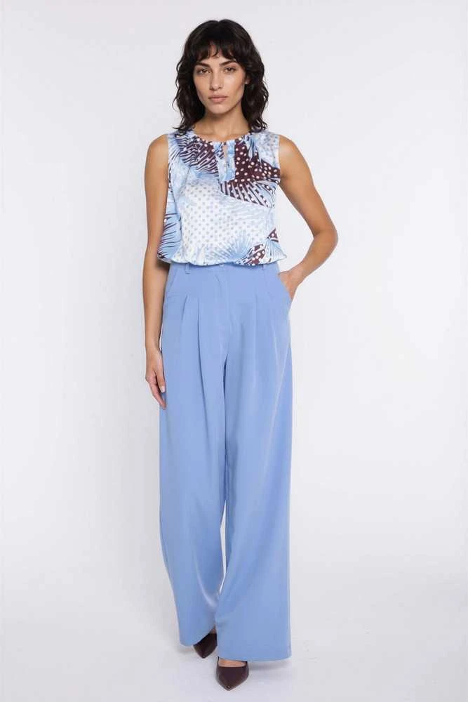 Moteriškos wide leg kelnės Nife 227149