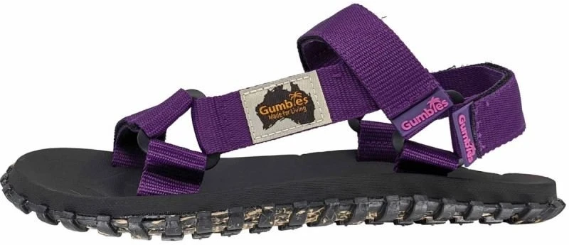 Moteriškos žygio basutės Gumbies Scrambler, violetinės