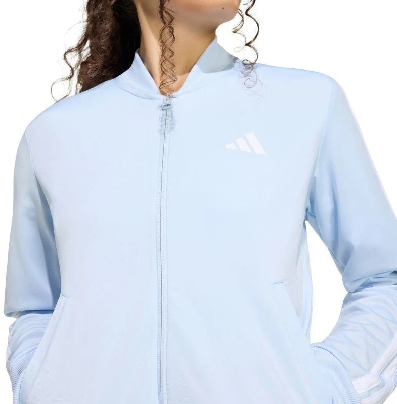 Moterų adidas Dayready sportinis kostiumas mėlynas KB8165