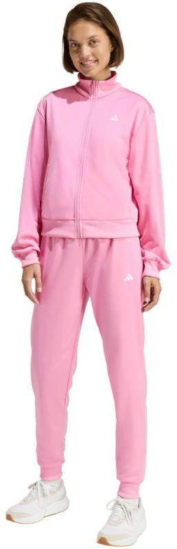 Moterų adidas Essentials Feel Cozy sportinis kostiumas, rožinis, KB8458