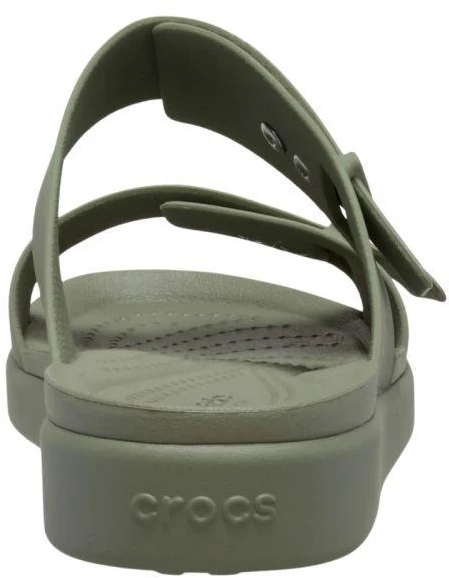 Moterų basutės Crocs Brooklyn Buckle Low, žalios, 211215 3BX