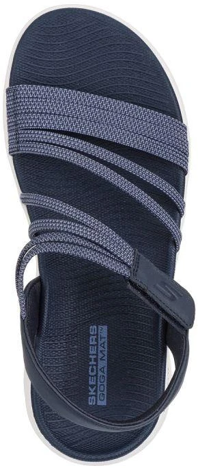 Moterų basutės Skechers GO WALK FLEX SANDAL EMMA 141473 NVY