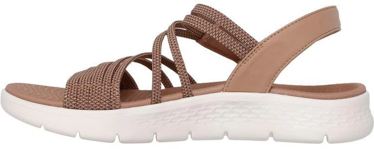 Moterų basutės Skechers GO WALK FLEX SANDAL EMMA 141473 TAN
