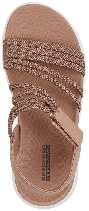 Moterų basutės Skechers GO WALK FLEX SANDAL EMMA 141473 TAN
