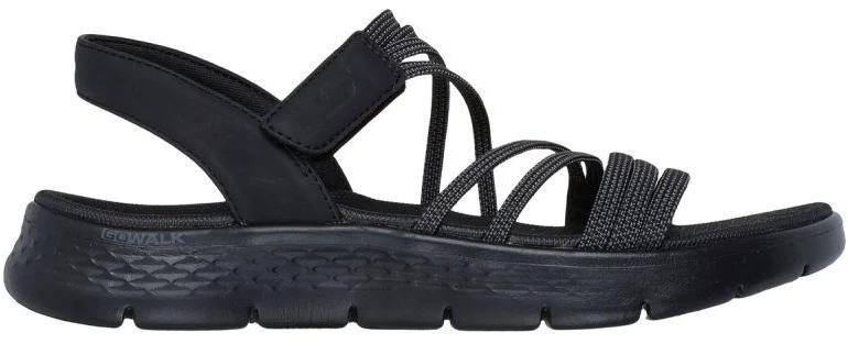 Moterų basutės Skechers GO WALK FLEX SANDAL EMMA 141473 BKGY