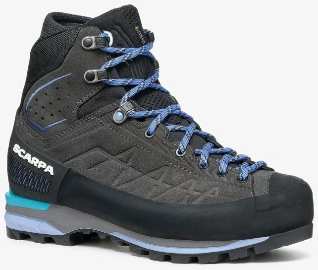 Moterų batai Scarpa Zodiac Tech GTX, pilki su levandų spalvos detalėmis, dydis 37.5