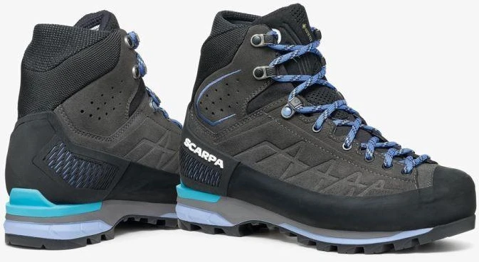 Moterų batai Scarpa Zodiac Tech GTX, pilki su levandų spalvos detalėmis, dydis 37.5