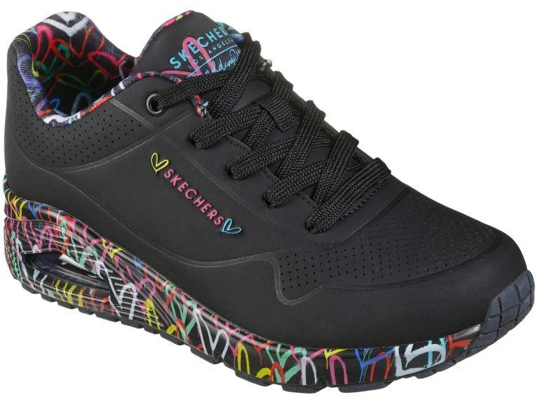 Moterų bateliai Skechers UNO LOVING LOVE 155506 BBK