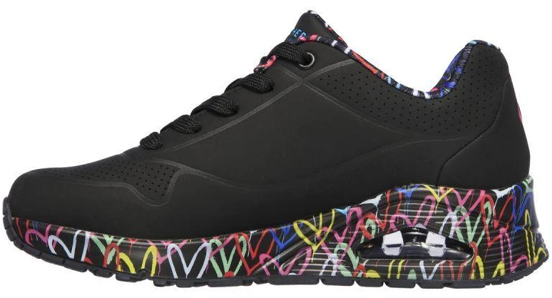 Moterų bateliai Skechers UNO LOVING LOVE 155506 BBK