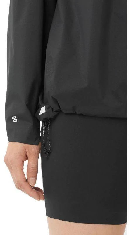 Moterų bėgimo striukė Salomon Bonatti Pro JKT W LC2770800, juoda, L dydis