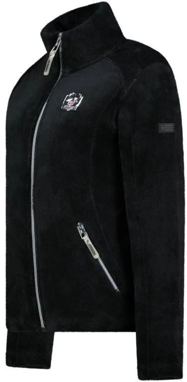 Moterų flisinis džemperis Geographical Norway Ticarina Juodas Db Lady 0124 juodas (WZ8079F/GN-Juodas)