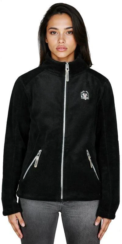 Moterų flisinis džemperis Geographical Norway Ticarina Juodas Db Lady 0124 juodas (WZ8079F/GN-Juodas)