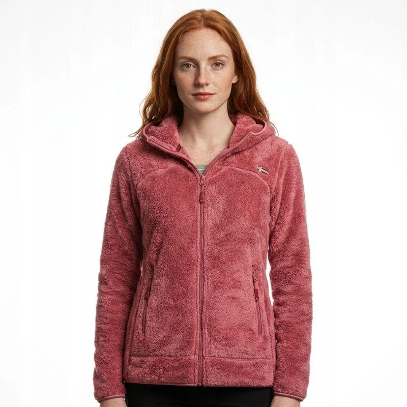 Moterų fliso striukė UPALOOD BPINK DB lady 047-1 BLUSH Rožinis (WZ4197F/GN-ROSE BLUSH) Geographical Norway