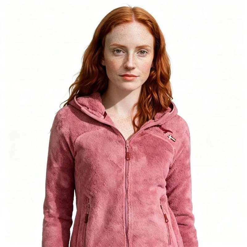 Moterų fliso striukė UPALOOD BPINK DB lady 047-1 BLUSH Rožinis (WZ4197F/GN-ROSE BLUSH) Geographical Norway