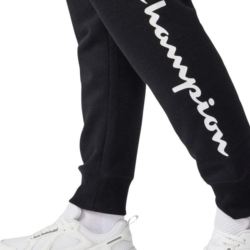 Moterų kelnės su susegimais Champion Rib Cuff Pants Juodas 118429 KK001