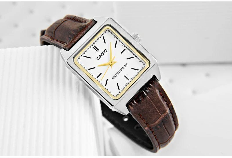 CASIO LTP-V007L-7E2 MOTERIS LAIKRODIS + DĖŽĖ (zd639i)