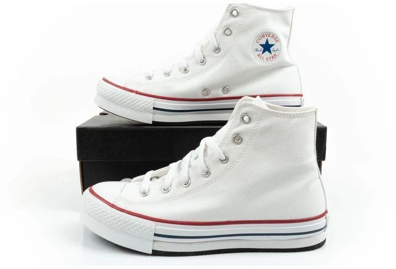 Moterų laisvalaikio bateliai Converse Chuck Taylor All Star, balti