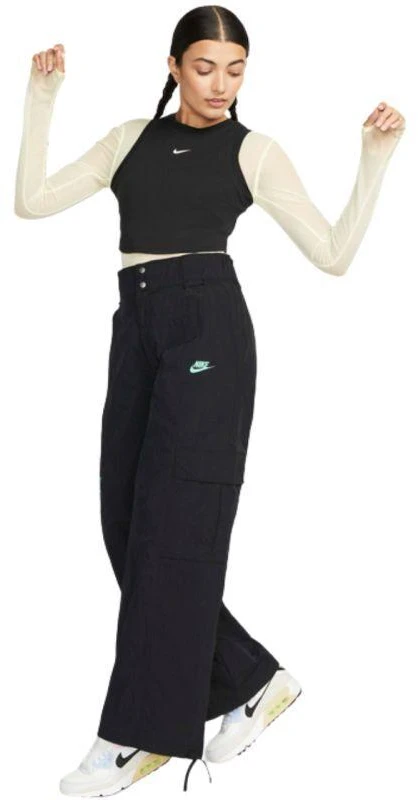 Moterų marškinėliai Nike Sportswear Chill Knit Baltas FB8279 100