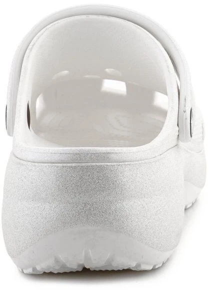 Moterų platforminiai klumpės Crocs Classic Platform Glitter Clog W 207241-0WV Chalk