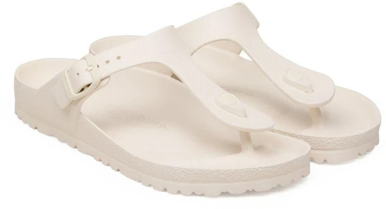 Moterų šlepetės per pirštą Birkenstock GIZEH EVA 1031278 EGGSHELL (standartinis plotis)