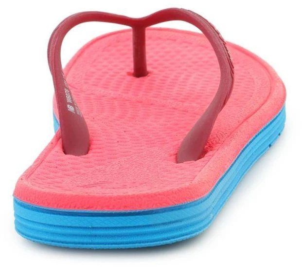 Moterų šlepetės per pirštą NEW BALANCE PRO THONG, mėlynos/bordo/rožinės spalvos, NBW6076BMP