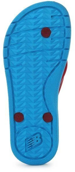 Moterų šlepetės per pirštą NEW BALANCE PRO THONG, mėlynos/bordo/rožinės spalvos, NBW6076BMP
