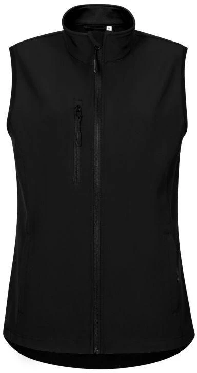 Moterų "Softshell" liemenė takams (Juoda)