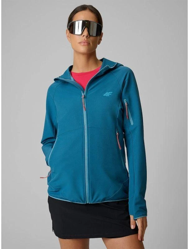 Moterų vėjui atspari „softshell“ striukė 4F 4FRSS26TSOFF645-46S