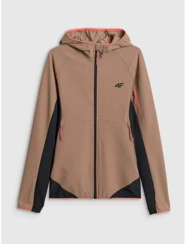 Moterų vėjui atspari „softshell“ striukė 4F 4FRSS26TSOFF645-83S