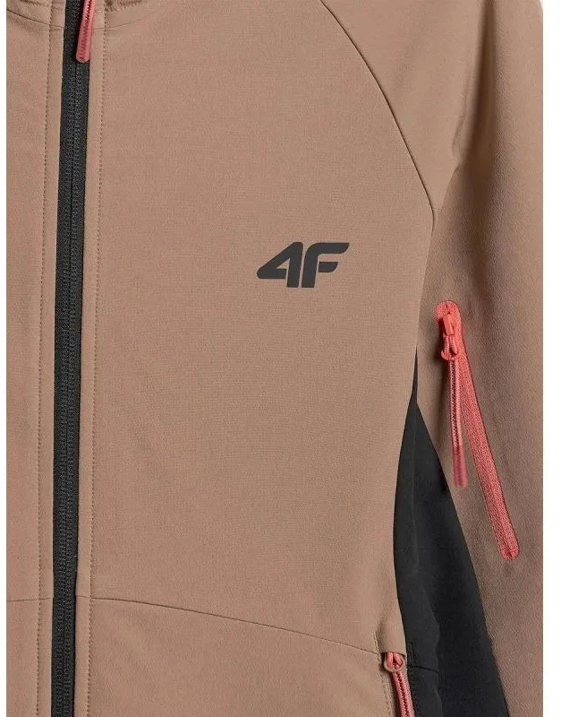 Moterų vėjui atspari „softshell“ striukė 4F 4FRSS26TSOFF645-83S
