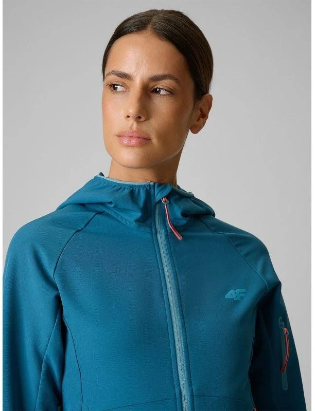 Moterų vėjui atspari „softshell“ striukė 4F 4FRSS26TSOFF645-46S