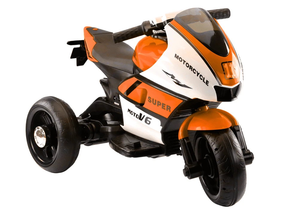 Lean Cars Elektrinis motociklas vaikams Moto V6 HT-5188, oranžinis
