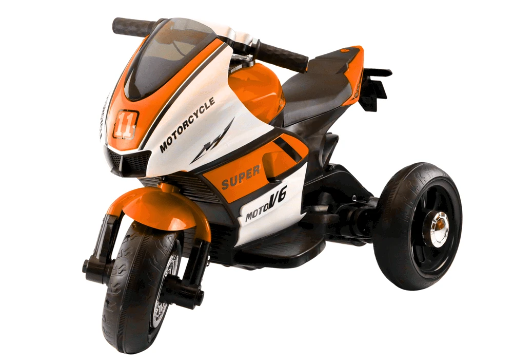 Lean Cars Elektrinis motociklas vaikams Moto V6 HT-5188, oranžinis