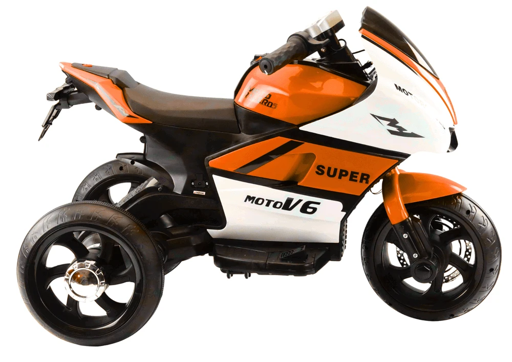 Lean Cars Elektrinis motociklas vaikams Moto V6 HT-5188, oranžinis