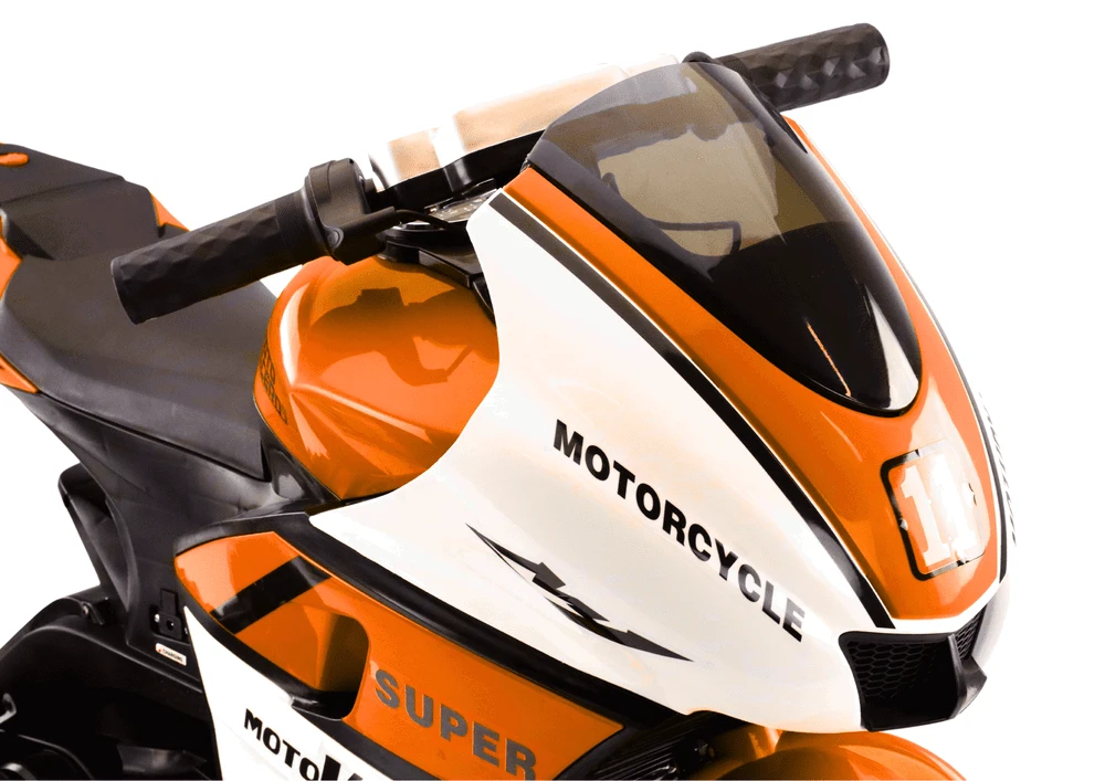 Lean Cars Elektrinis motociklas vaikams Moto V6 HT-5188, oranžinis