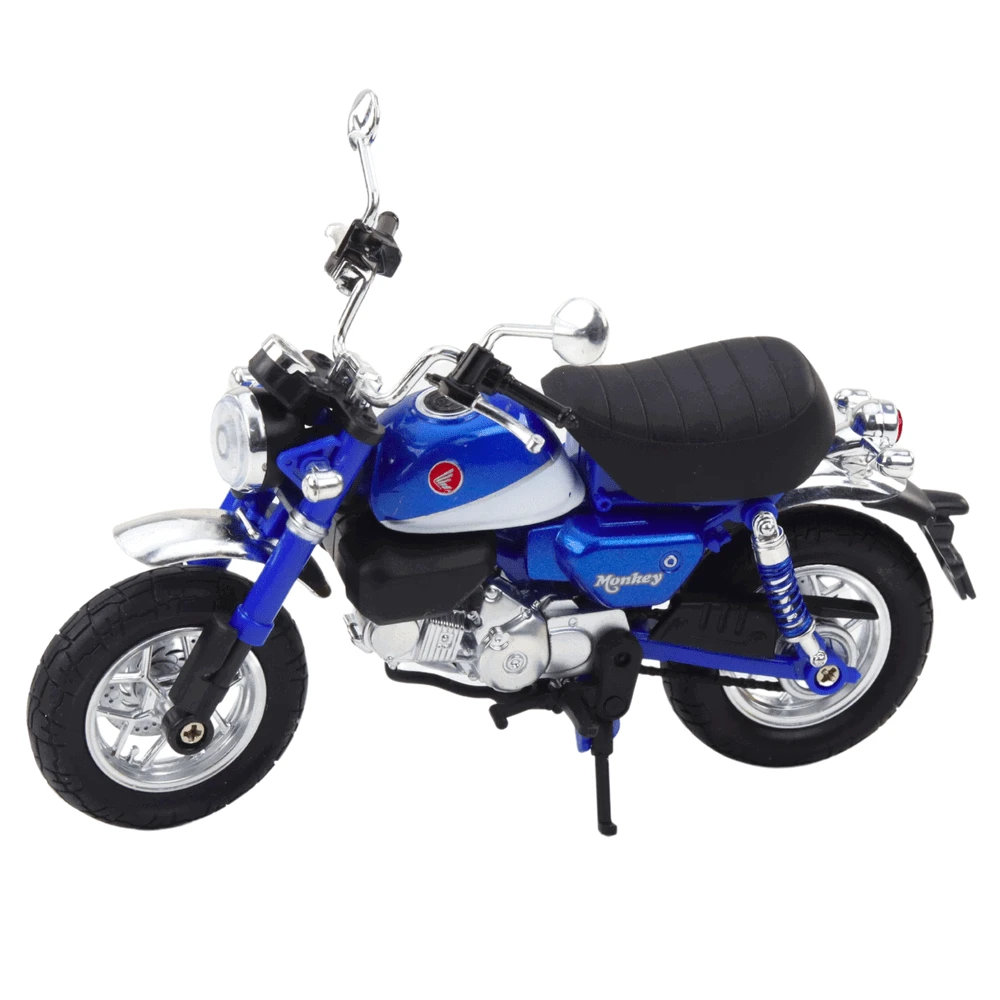 Lean Toys RETRO MOTORCYCLE CLASSIC METAL Mėlynas 1:12